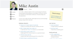Desktop Screenshot of mike-austin.com